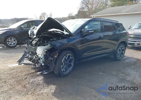 2022 Chevrolet Blazer Fwd Rs z USA, uszkodzony, nr VIN 3GNKBERS2NS200549